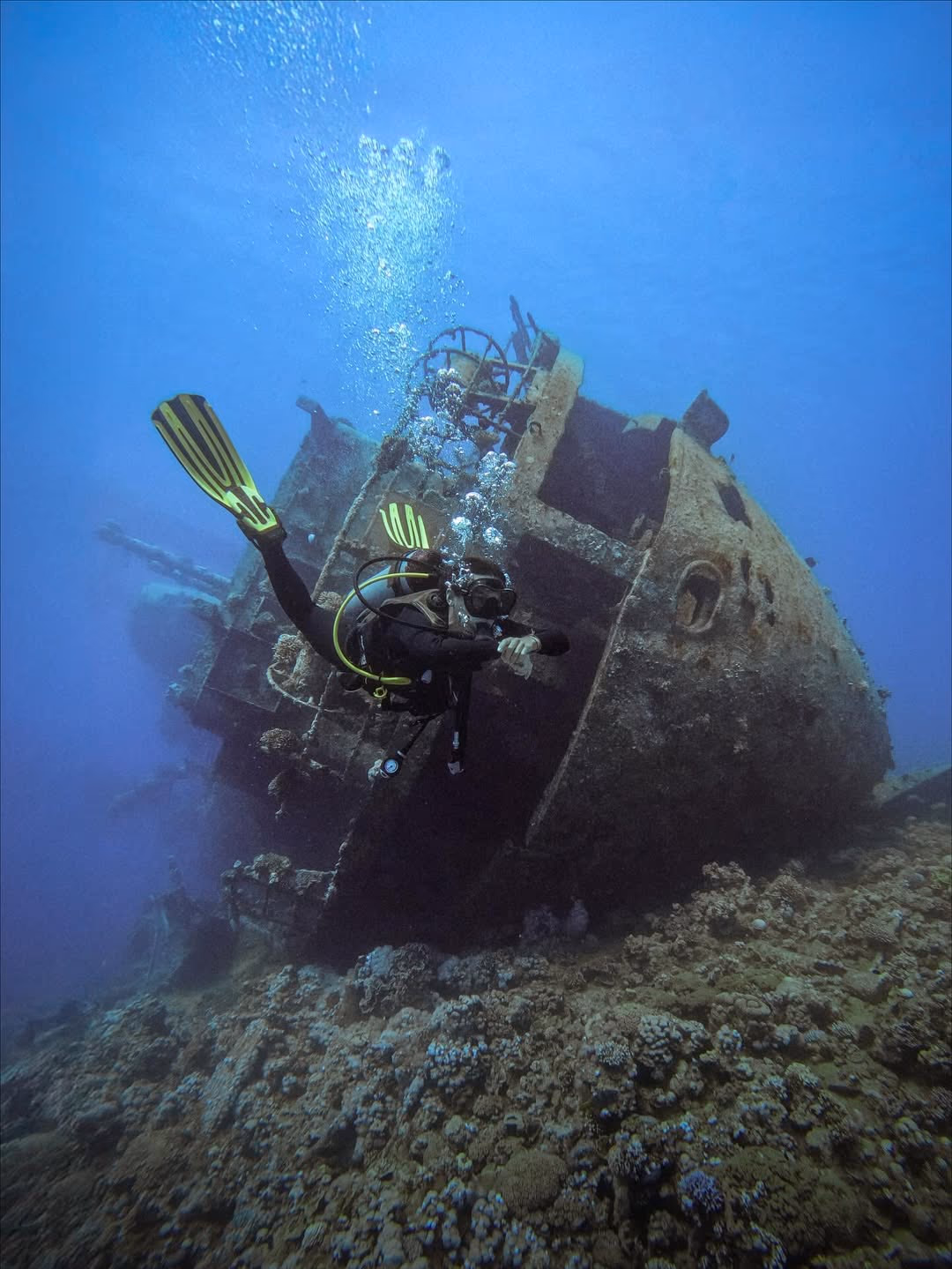 Aqaba Red Sea Jordan crystal clear water and coral reef